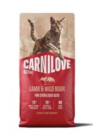 Cat Active Dry Lamb& Wild Steril.Ad.AB 6kg 