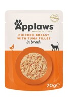 Cat kapsa Adult Broth kuřecí prsa s tuňákem70g 