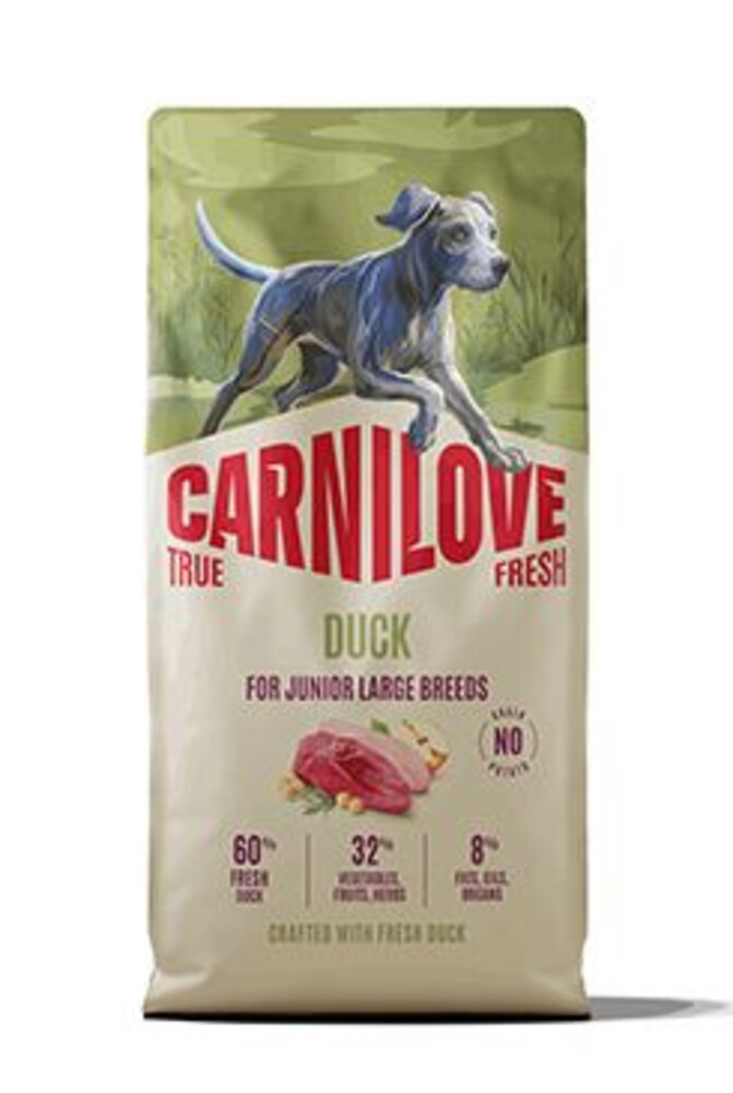 Dog True Fresh Dry Duck Junior LB 12kg