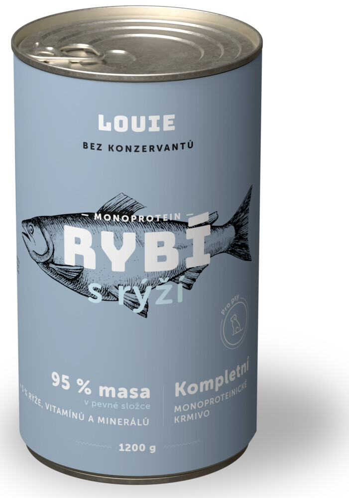 Ryba s rýží 1200 g