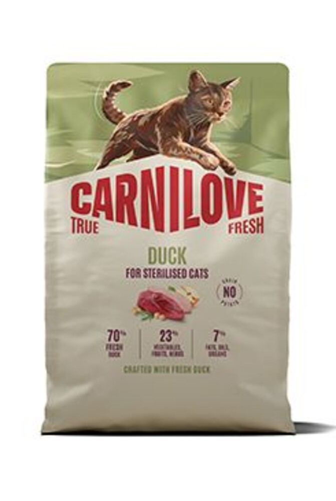 Cat True Fresh Dry Duck Steril. Ad.AB 2kg