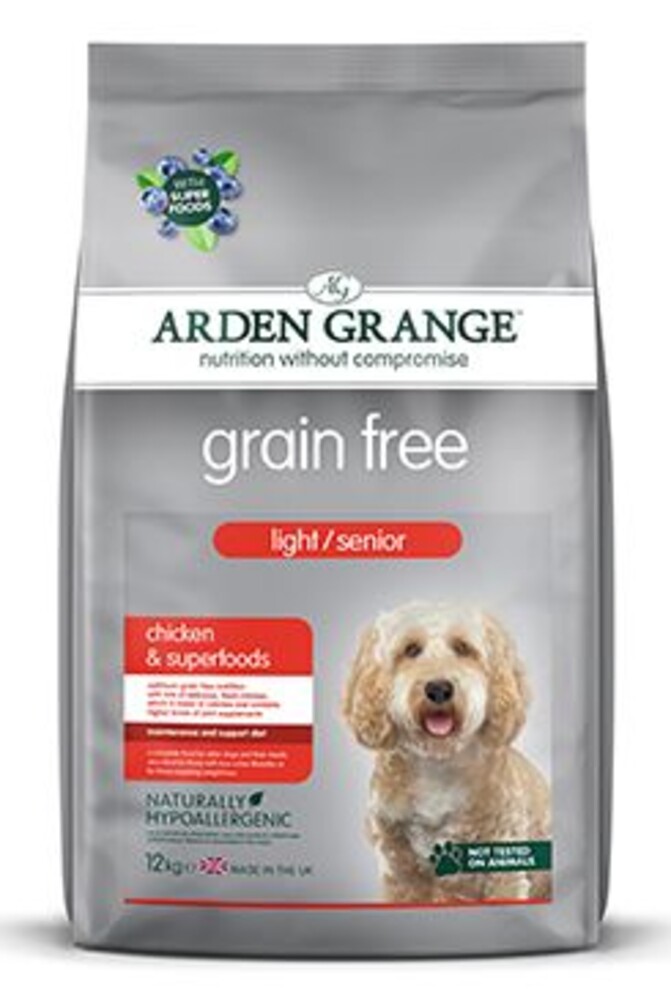 Dog GF Light/Senior Chick&Superfoods 12kg