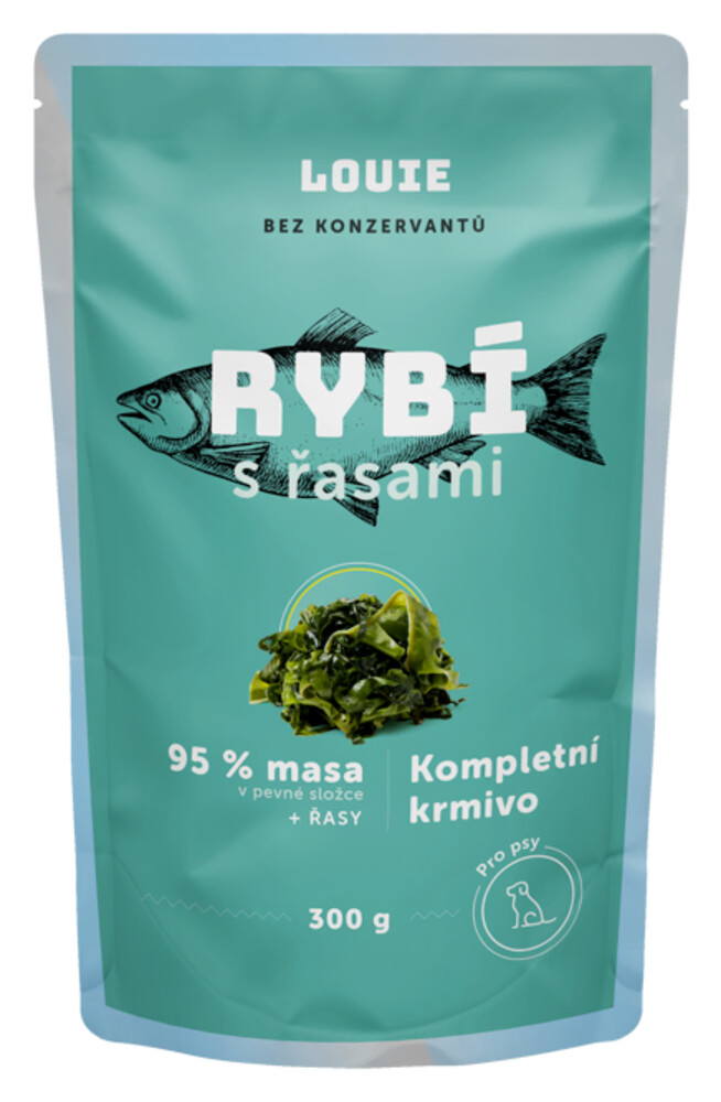 Rybí kapsička s řasami 300g