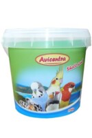 písek pro ptáky s mušlemi, kyblík 1,5kg 