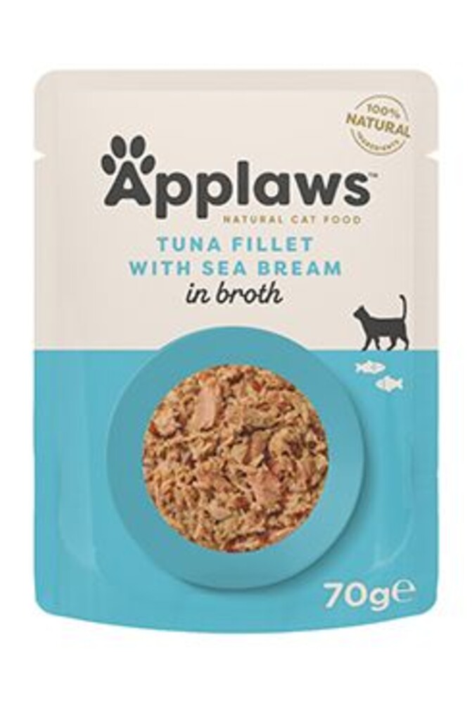 Cat kapsa Adult Broth tuňák s pražmou 70g