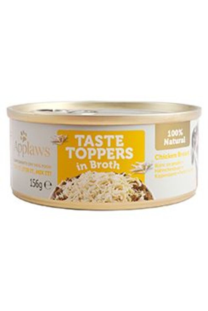 Dog konz. Toppers Broth kuřecí prsa 156g