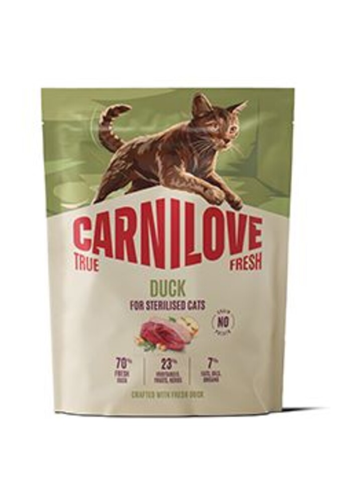 Cat True Fresh Dry Duck Steril. Ad.AB 400g