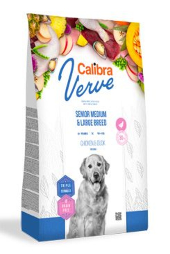 Dog Verve GF Senior M&L Chicken&Duck 12kg