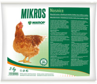 Mikros Nosnice - vitamínové krmivo 3 kg 