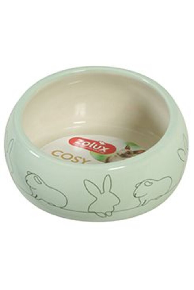 Miska keramická COSY hlodavec 150ml zelená Zolux