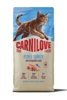 Cat True Fresh Dry Fish&Turk.Ster.Ad.AB 6kg 