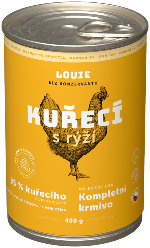 Kuřecí s rýží a prebiotiky 400g
