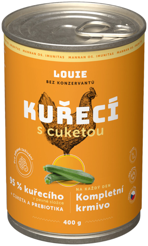 Kuřecí s cuketou a prebiotiky 400g