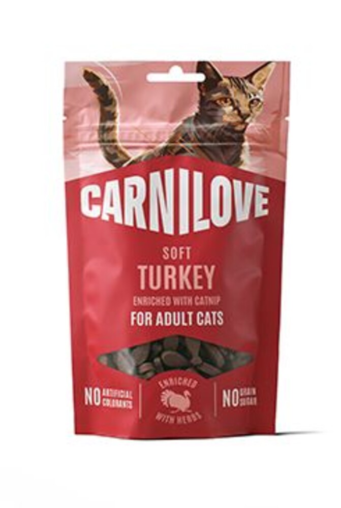 Cat SOFT Snack Turkey+Catnip 50g