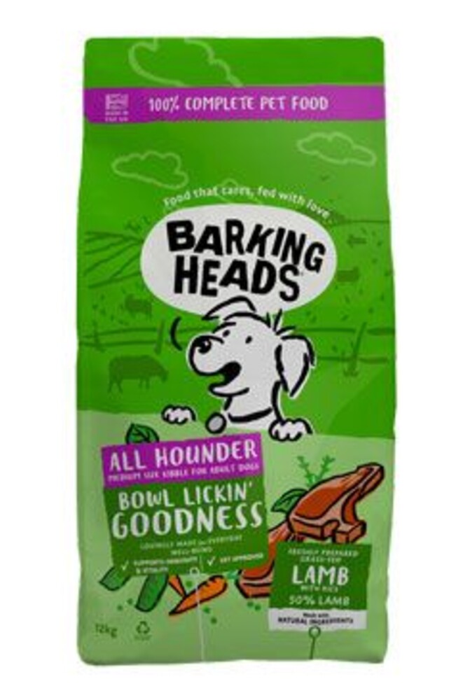 All Hounder Bowl Lickin Good Lamb 12kg