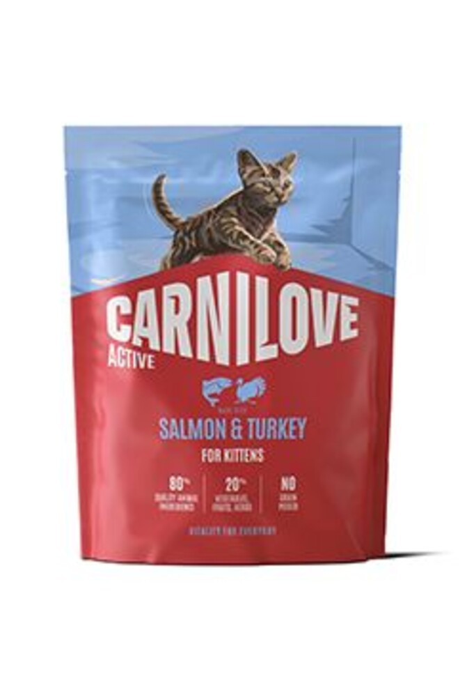 Cat Active Dry Salmon&Turkey Kittens 400g