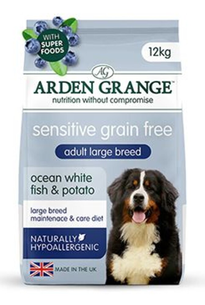 Dog GF Adult Large Sen.O.W.Fish&Pot.12kg