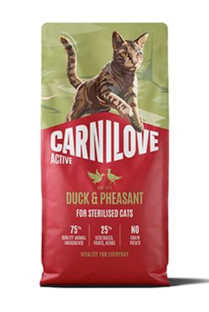 Cat Active Dry Duck&Pheas.Steril.Ad.AB 6kg