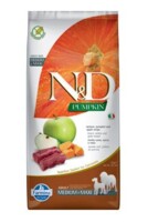 N&D Pumpkin DOG Adult M/L Venison & Apple 12kg 