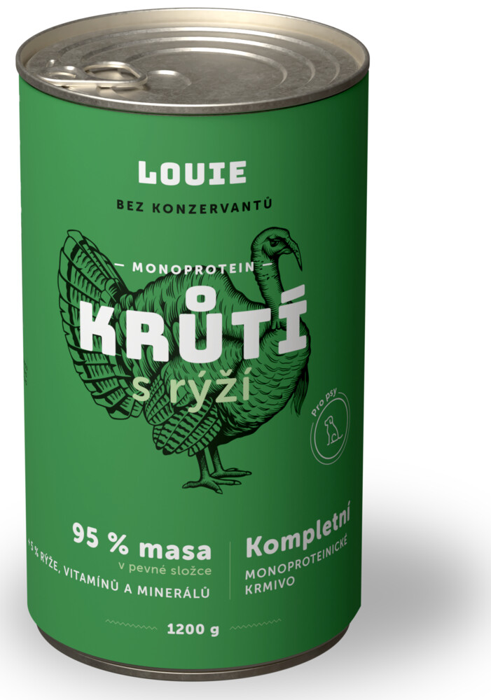 Krůtí s rýží 1200 g