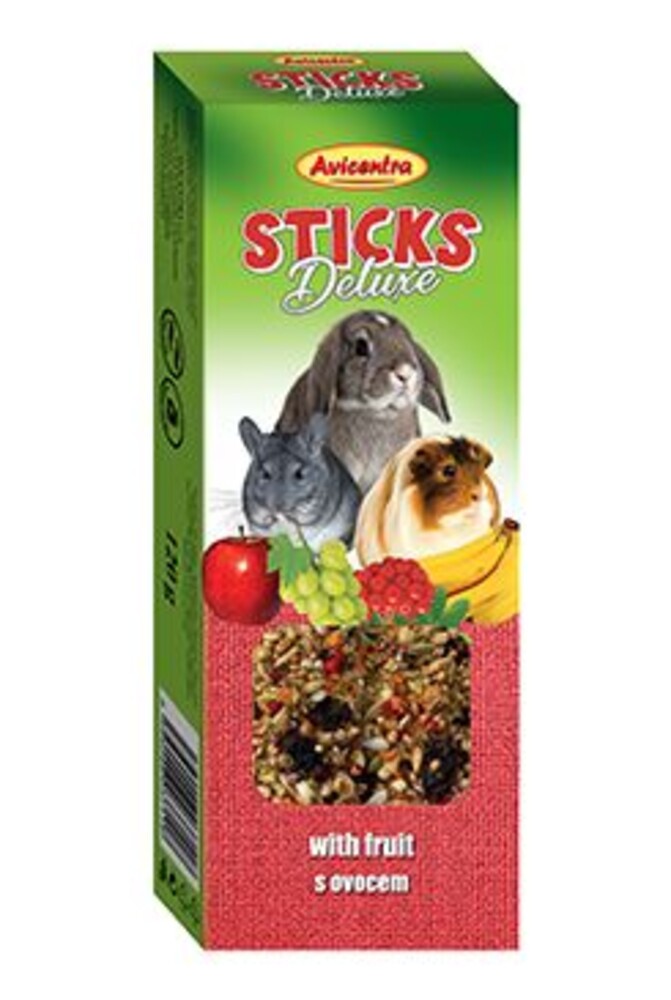 tyčinky velký hlodavec - ovoce 2ks