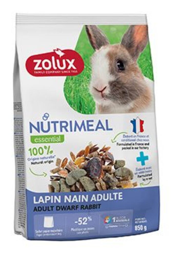 Krmivo pro králíky Adult NUTRIMEAL mix 850g Zolux