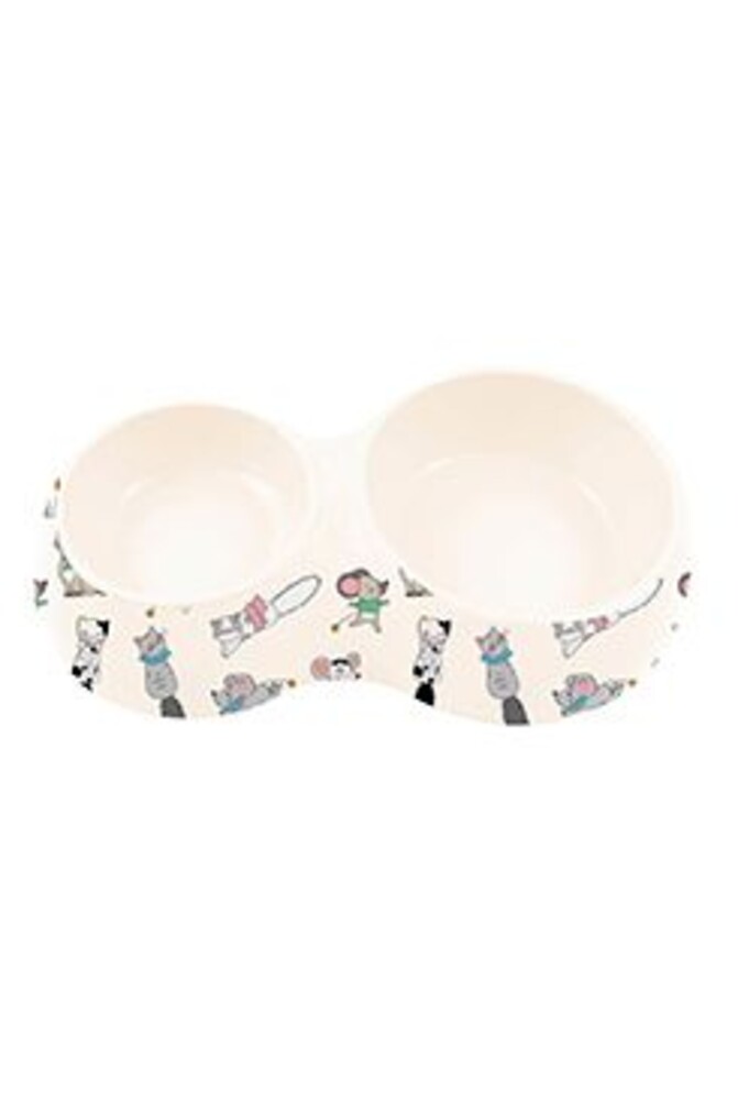 Miska plast dvojmiska CHATOUILLE 2x230ml Zolux