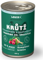 Krůtí s brusinkami, pastinákem + prebiotika 400g 