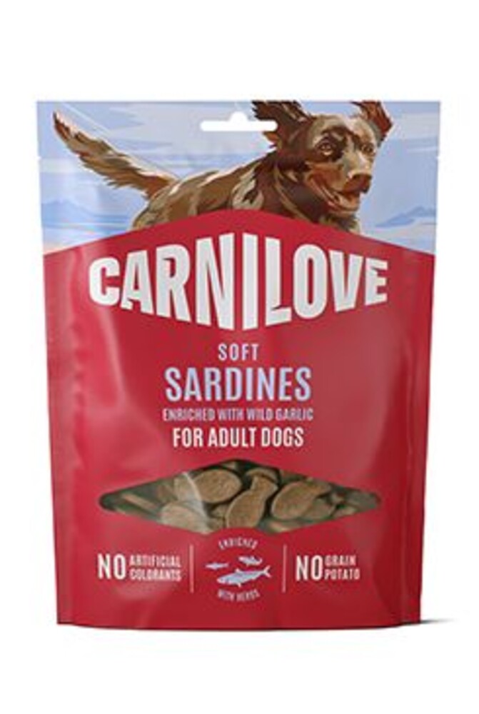 Dog Soft Snack Sardines+Wild garlic 200g