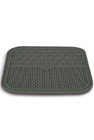 Lízací podložka pro psy SILICONE šedá L Zolux 
