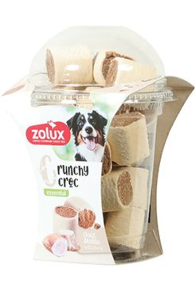 Pochoutka pes CRUNCHY XL Morková kost 240g Zolux
