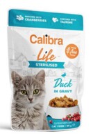Cat Life kapsa Sterilised Duck in gravy 85g 
