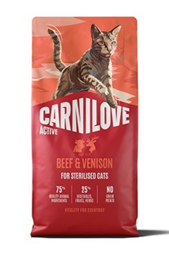 Cat Active Dry Beef&Venis.Steril.Ad.AB6kg
