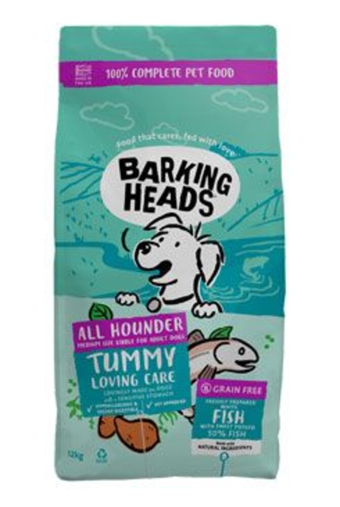 All Hounder Tummy Lovin' Care Fish 12kg