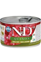 N&D DOG QUINOA Adult Duck & Coconut Mini 140g 