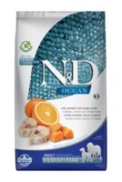 N&D OCEAN DOG Adult M/L Codfish&Pumpkin & Orange 2,5kg 