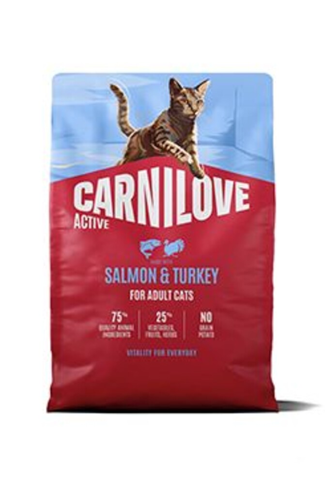 Cat Active Dry Salmon&Turkey Adult AB 2kg