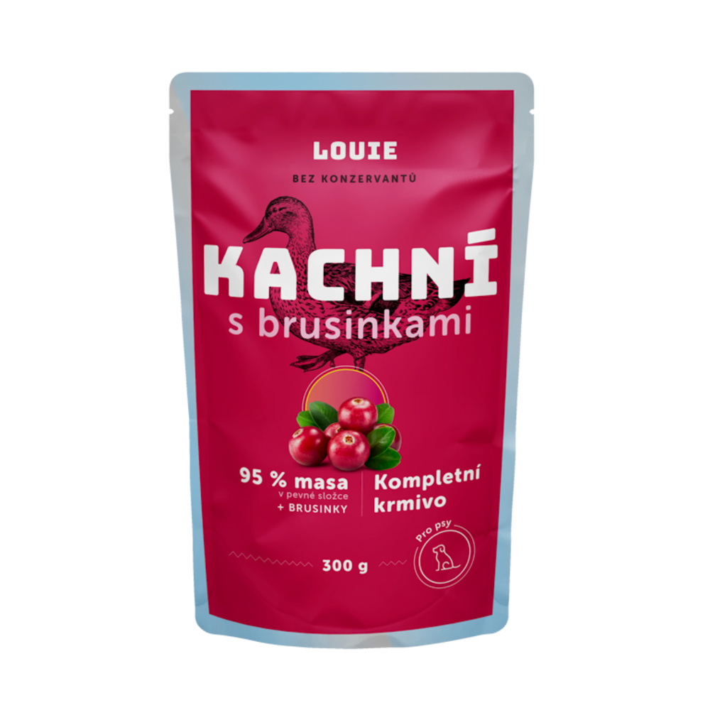 Kachní kapsička s brusinkami 300 g