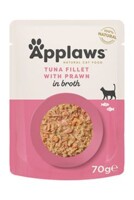 Cat kapsa Adult Broth tuňák s krevetami 70g 