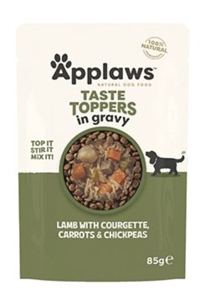 Dog kapsa Toppers Gravy jehněčí s cuketou 85g