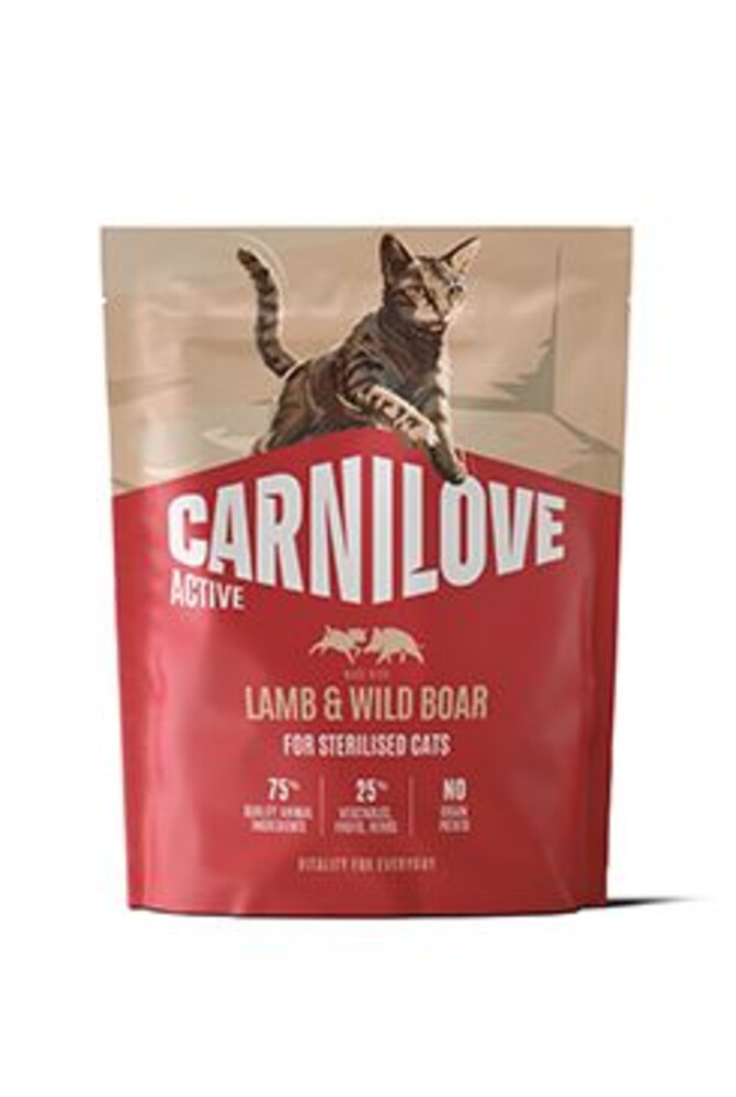 Cat Active Dry Lamb& Wild Steril.Ad.AB400g
