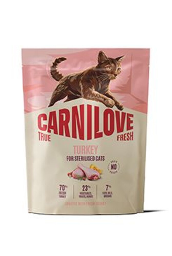 Cat True Fresh Dry Turkey Steril.Ad.AB 400g