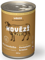 Hovězí s rýží a prebiotiky 400g 