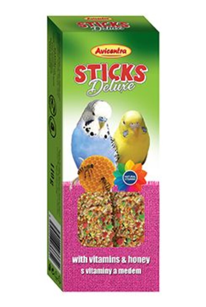 tyčinky andulka - vitam.+med 2ks