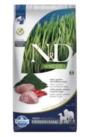 N&D SPIRULINA DOG Adult M/L Lamb & Wolfberry 7kg 