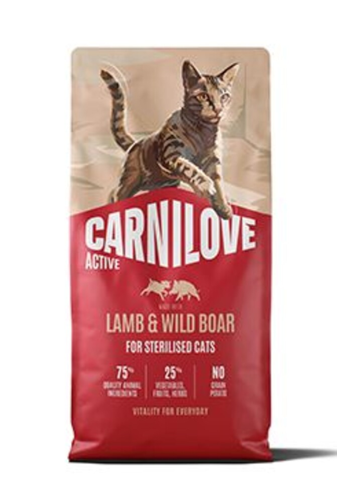Cat Active Dry Lamb& Wild Steril.Ad.AB 6kg