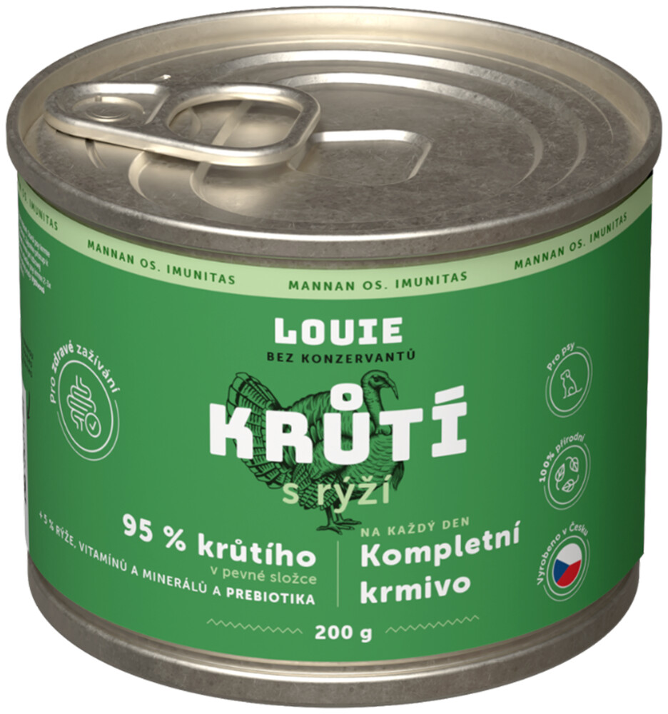 Krůtí s rýží a prebiotiky 200g