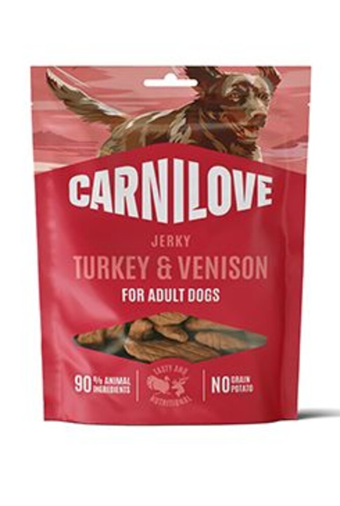 Dog Jerky Turkey&Venison 100g