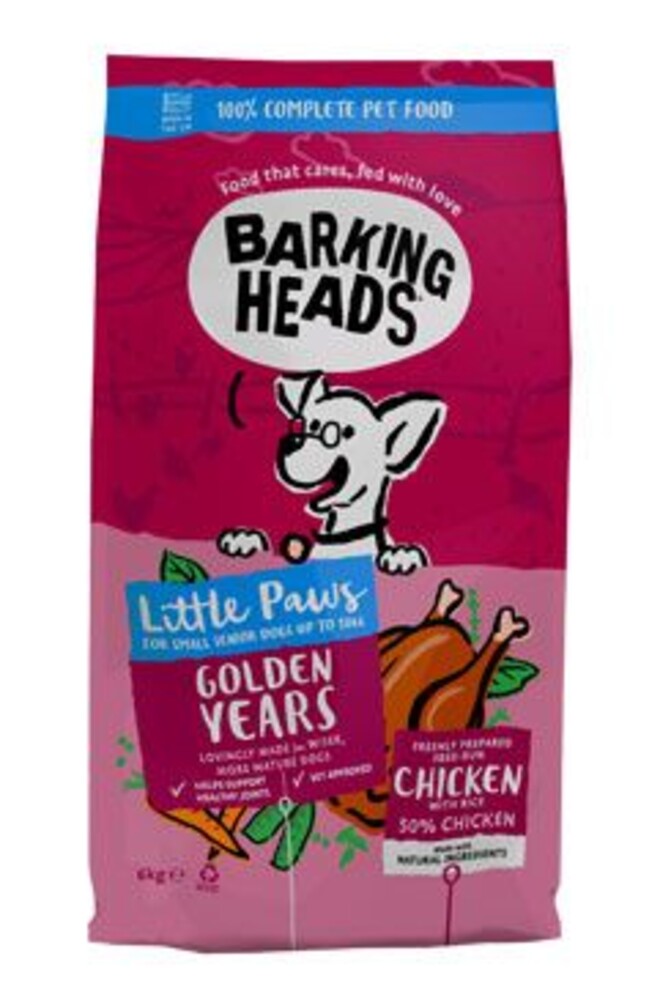 Little Paws Golden Years Chicken 6kg