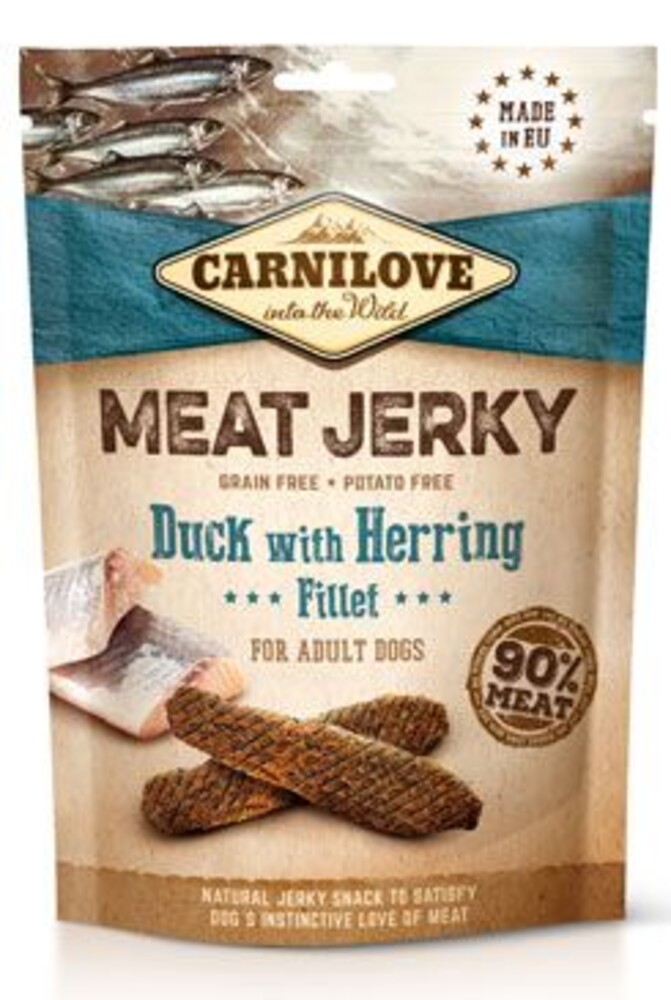 Dog Jerky Duck&Herring Fillet 100g